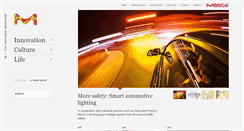 Desktop Screenshot of magazine.merckgroup.com